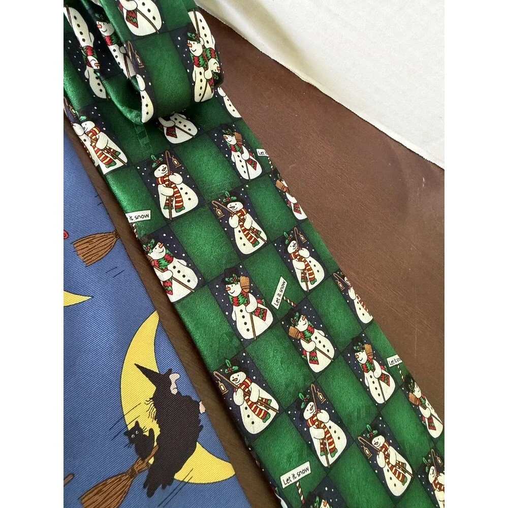Holiday Silk Ties - Alynn Hallmark Ian Heath - Xmas V-day Thanksgiving Halloween